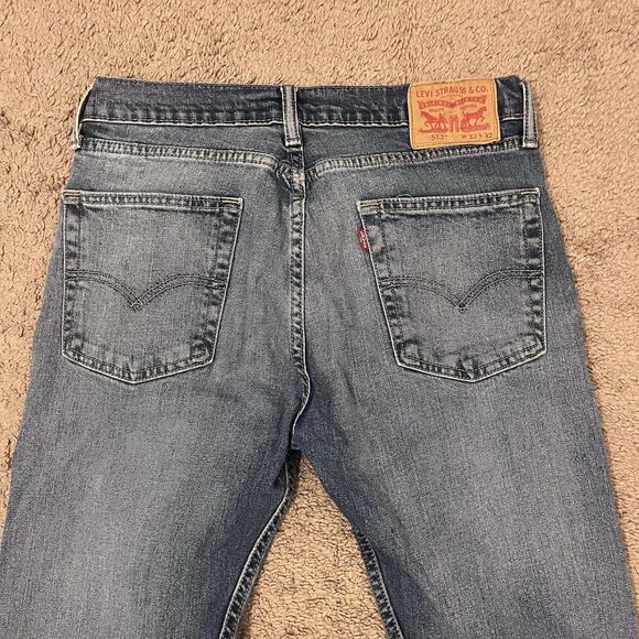 Levi’s 513 Slim Straight Jeans Men’s 32x32 Medium Wash Denim - Picture 6 of 6